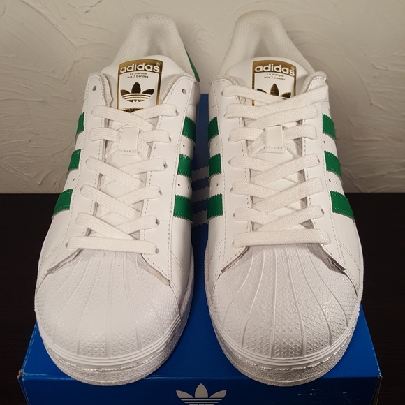 ADIDAS SUPERSTAR SHOES MEN'S SIZE 8 - Picture 2 of 8